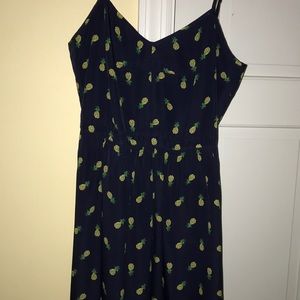 J Crew size 2 pineapple dress